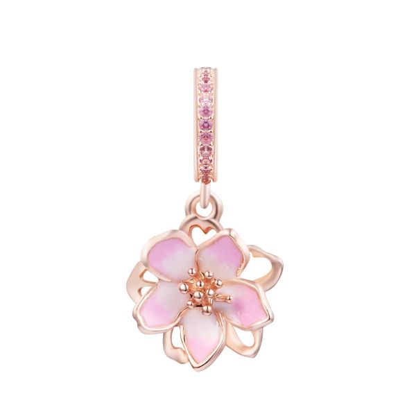 cherry blossom dangle charm silver beads for jewelry making fit chairms 925 pandora bracelet & bangle fashion jewelry spring blooms, Black
cherry blossom dangle charm silver beads for jewelry making fit chairms 925 pandora bracelet & bangle fashion jewelry spring blooms, Black