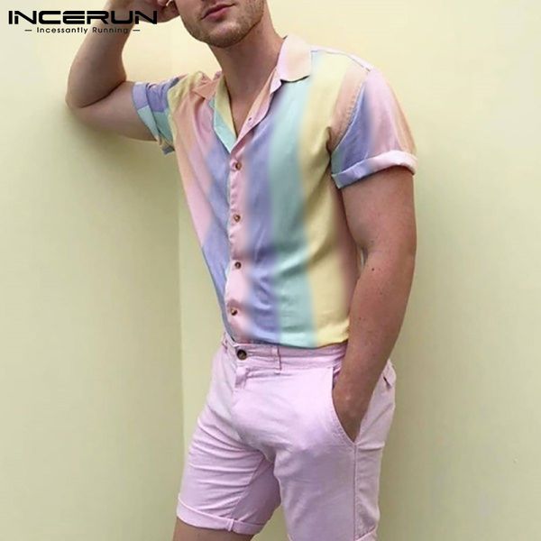 summer short sleeve turn down collar blouse incerun men leisure printing shirt man casual button tie dye chemise streetwear 5xl 220606, White;black
summer short sleeve turn down collar blouse incerun men leisure printing shirt man casual button tie dye chemise streetwear 5xl 220606, White;black