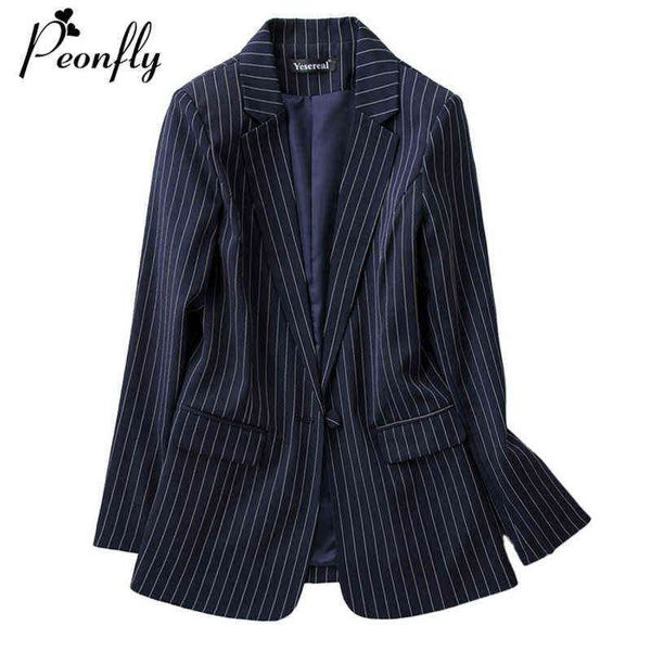 fashion striped printed blazer women new 2022 spring random long sleeve jacket korean style single button blazer feminino blue j220813, White;black
fashion striped printed blazer women new 2022 spring random long sleeve jacket korean style single button blazer feminino blue j220813, White;black
