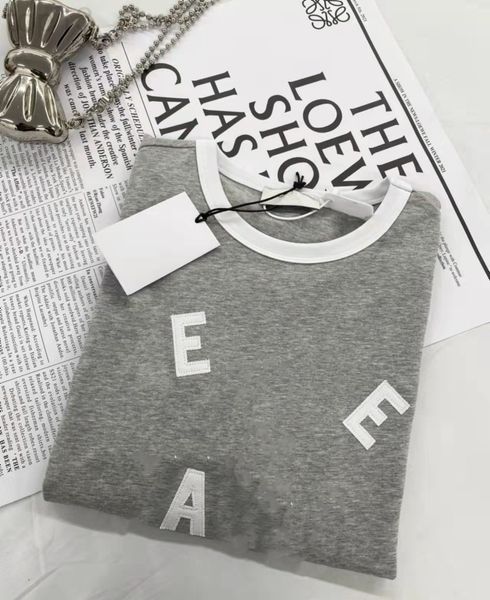 women's t-shirt designer spring and summer 2022 new grey pullover letter printing short sleeve loose cotton urban leisure round neck t-, White
women's t-shirt designer spring and summer 2022 new grey pullover letter printing short sleeve loose cotton urban leisure round neck t-, White