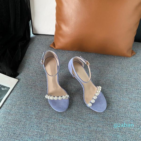 summer women genuine leather sandals high heel pearl decoration shoes new fashion round toes designer style casual shoes, Black
summer women genuine leather sandals high heel pearl decoration shoes new fashion round toes designer style casual shoes, Black