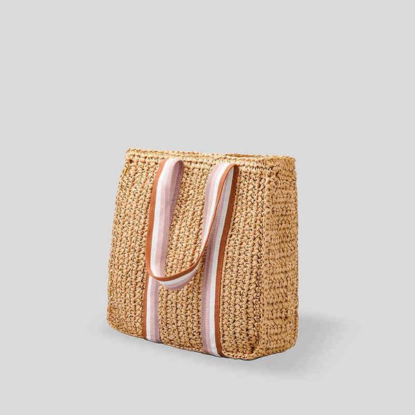 shopper casual beach handbag for women straw woven ladies market tote big summer fashion female shoulder bag new handle bags 220512
shopper casual beach handbag for women straw woven ladies market tote big summer fashion female shoulder bag new handle bags 220512