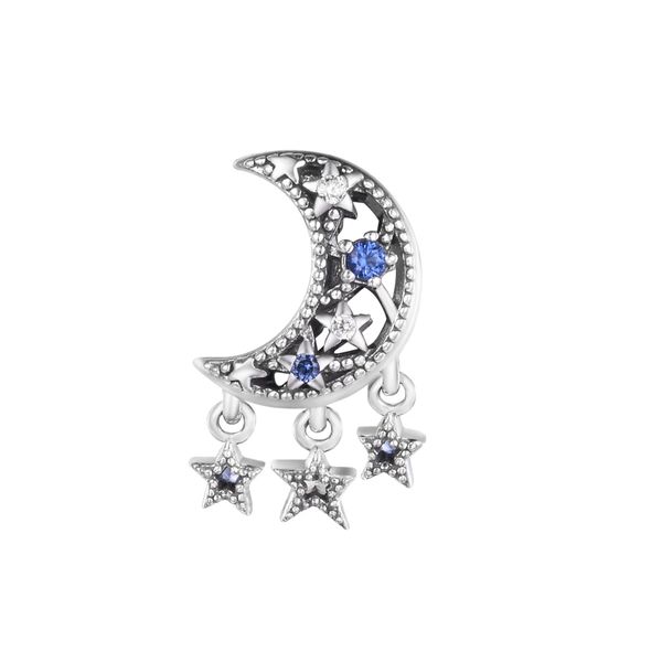 genuine silver 925 jewelry star and crescent moon charms bead fit pandora s925 sterling bracelet making diy for women gift accessories, Black
genuine silver 925 jewelry star and crescent moon charms bead fit pandora s925 sterling bracelet making diy for women gift accessories, Black