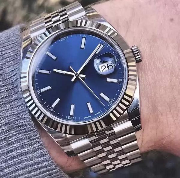 grade aaa high-grade mens watch sapphire gray baton datejust daydate 41mm blue watch smooth automatic mechanical waterproof watches oyster b, Slivery;brown
grade aaa high-grade mens watch sapphire gray baton datejust daydate 41mm blue watch smooth automatic mechanical waterproof watches oyster b, Slivery;brown