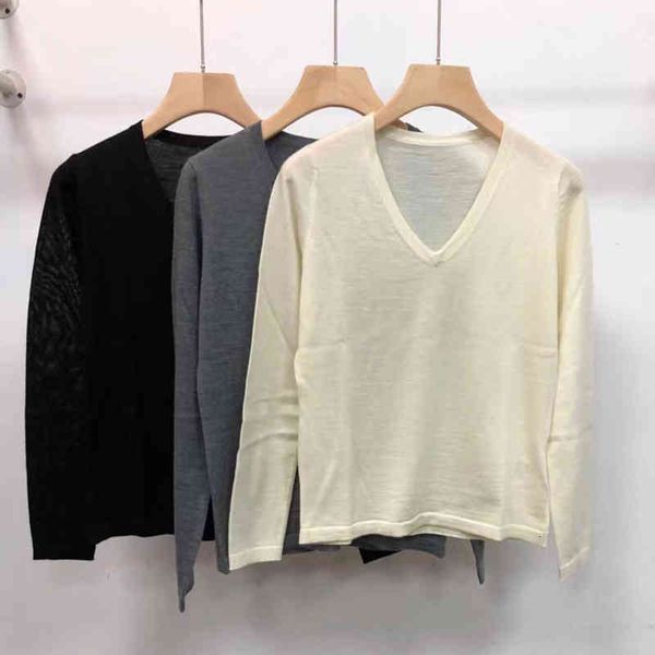 women's sweaters texture in autumn and winter style delicate comfortable versatile v-neck long sleeve wool cashmere bottoming shirt thi, White;black
women's sweaters texture in autumn and winter style delicate comfortable versatile v-neck long sleeve wool cashmere bottoming shirt thi, White;black