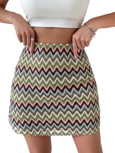 chevron high waist skirt k0gk#, Black
chevron high waist skirt k0gk#, Black