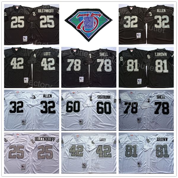throwback mitchell and ness 75th football 32 marcus allen jersey 1984 1994 vintage 25 fred biletnikoff 78 art shell 42 ronnie lott 81 tim br, Black;red
throwback mitchell and ness 75th football 32 marcus allen jersey 1984 1994 vintage 25 fred biletnikoff 78 art shell 42 ronnie lott 81 tim br, Black;red