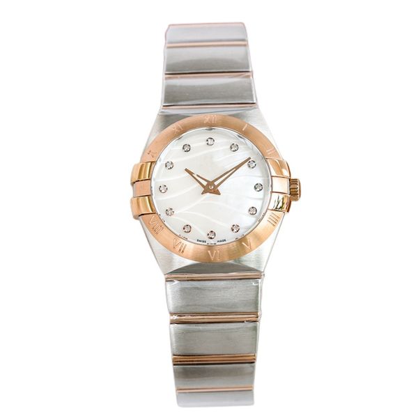 women's quartz watch fashion 27mm stainless steel dial strap water resistant personality diamond designer watch movement watches conste, Slivery;brown
women's quartz watch fashion 27mm stainless steel dial strap water resistant personality diamond designer watch movement watches conste, Slivery;brown