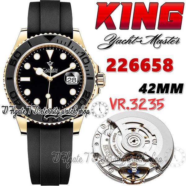 kingf y-m king226658 cal.3235 vr3235 automatic mens watch 42mm clean ceramic bezel black dial luminous markers 904l steel gold case rubber s, Slivery;brown
kingf y-m king226658 cal.3235 vr3235 automatic mens watch 42mm clean ceramic bezel black dial luminous markers 904l steel gold case rubber s, Slivery;brown