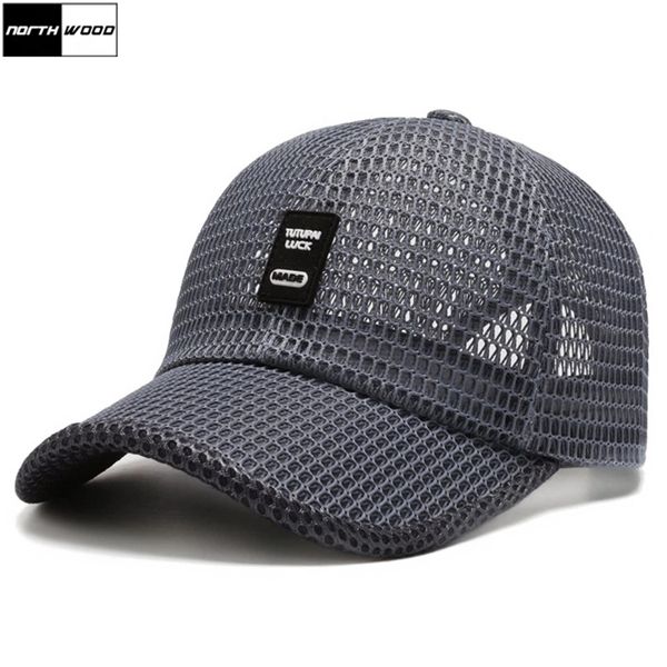 northwood mens mesh baseball cap breathable summer caps dad hat outdoor fishing hats bone gorras trucker cap 220725, Blue;gray
northwood mens mesh baseball cap breathable summer caps dad hat outdoor fishing hats bone gorras trucker cap 220725, Blue;gray