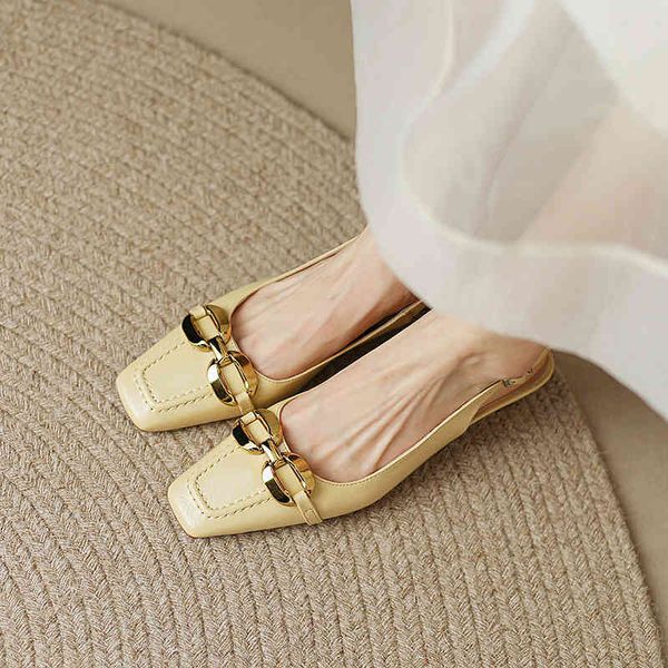 sandals commuting temperament spring and summer french middle heel metal horse rank buckle back empty sandals versatile square head low work, Black
sandals commuting temperament spring and summer french middle heel metal horse rank buckle back empty sandals versatile square head low work, Black