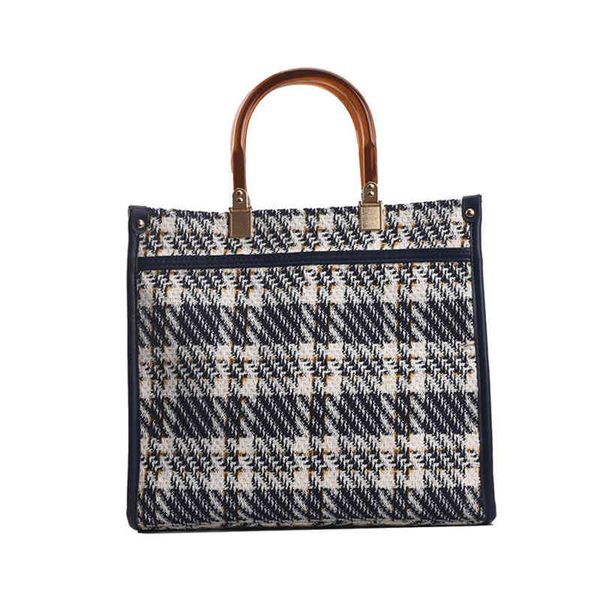 new high-capacity plaid women's handbag fashion personalized fashion trend ladies wild factory direct sale purses and handbags large cr
new high-capacity plaid women's handbag fashion personalized fashion trend ladies wild factory direct sale purses and handbags large cr