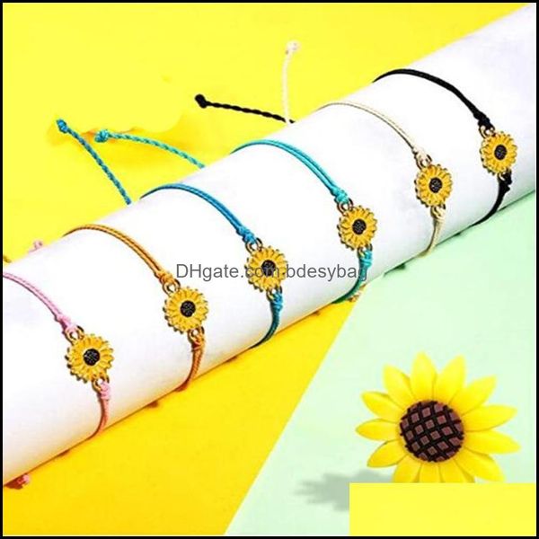 charm bracelets daisy woven rope bracelet adjustable black pink flower ha dhbqx, Golden;silver
charm bracelets daisy woven rope bracelet adjustable black pink flower ha dhbqx, Golden;silver