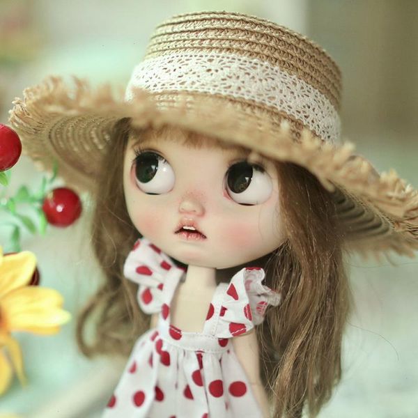 1pc dollhouse handmade straw hat sun cap for 1 6 doll accessories cute with bow decoration childrens toy, Yellow
1pc dollhouse handmade straw hat sun cap for 1 6 doll accessories cute with bow decoration childrens toy, Yellow