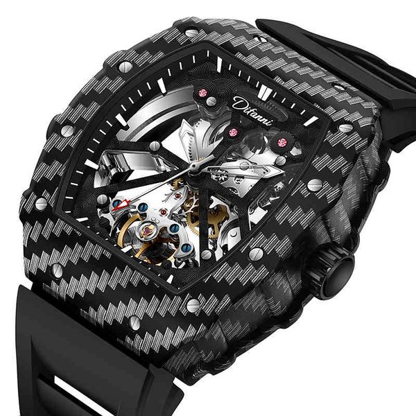 wrist watch fashion es men automatic mechanical men's hollow tonneau large dial relogio masculino waterproof for, Slivery;brown
wrist watch fashion es men automatic mechanical men's hollow tonneau large dial relogio masculino waterproof for, Slivery;brown