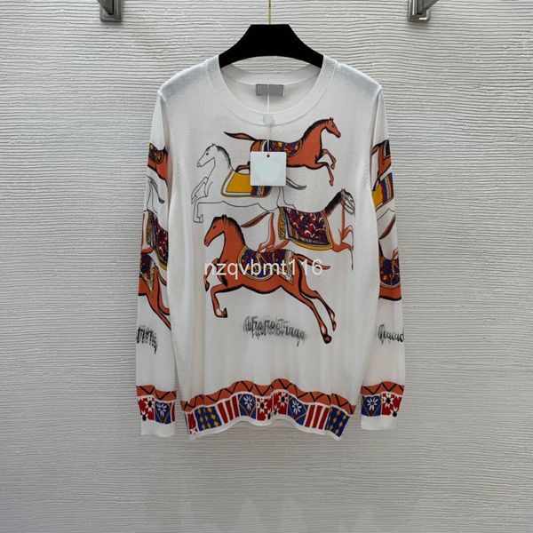 women's knits & tees 70% wool blend comfortable skin friendly fabric contrast color horse round neck pullover long sleeve knitted top, White
women's knits & tees 70% wool blend comfortable skin friendly fabric contrast color horse round neck pullover long sleeve knitted top, White