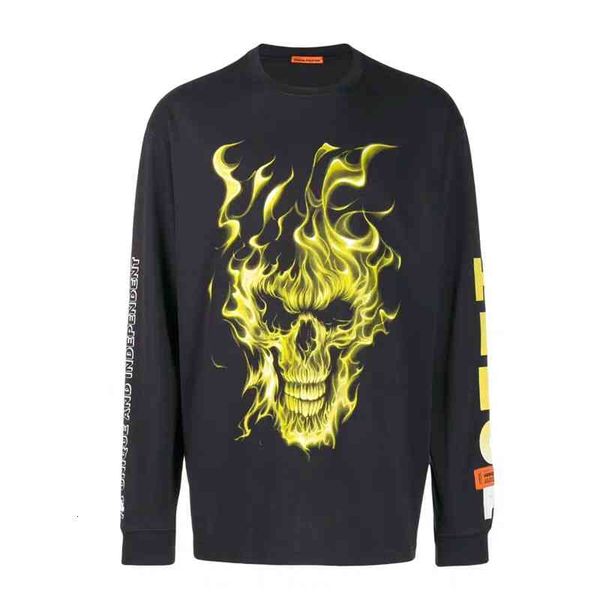 men's hoodies sweatshirts fashion brand h.p flame skull print round neck pullover batch, Black
men's hoodies sweatshirts fashion brand h.p flame skull print round neck pullover batch, Black