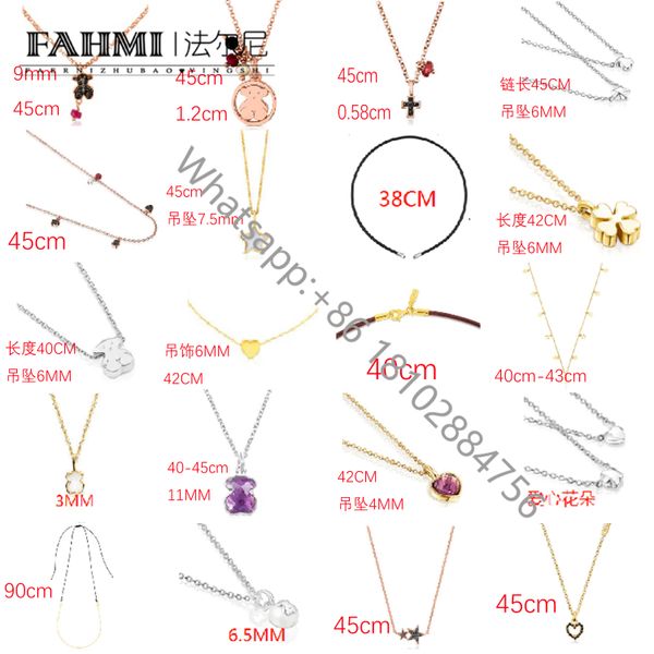 fahmi2022 brand new 925 sterling silver high-end fashion charm diy mrs bear fashion necklace manufacturers direct wholesale
fahmi2022 brand new 925 sterling silver high-end fashion charm diy mrs bear fashion necklace manufacturers direct wholesale