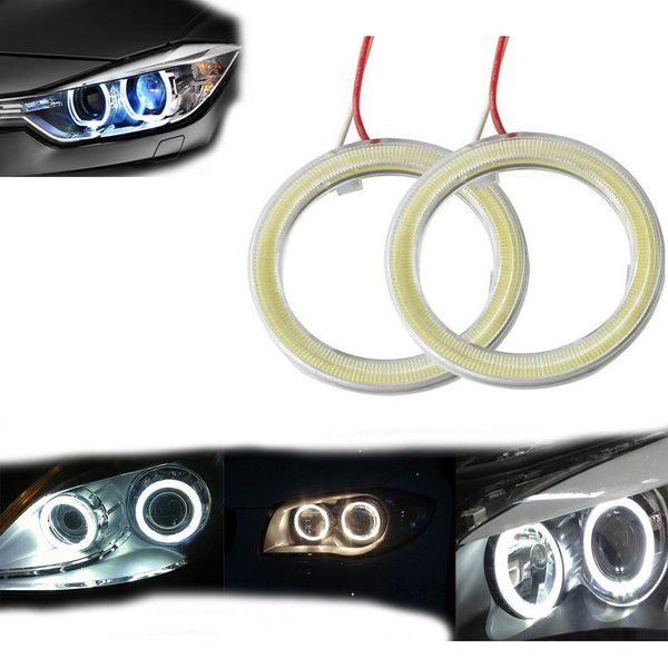new 2pcs car headlight cob aperture angel eye lights halo ring led cob white 60/70/80/90/100/110/120mm 12v motorcycle moto auto lamp
new 2pcs car headlight cob aperture angel eye lights halo ring led cob white 60/70/80/90/100/110/120mm 12v motorcycle moto auto lamp