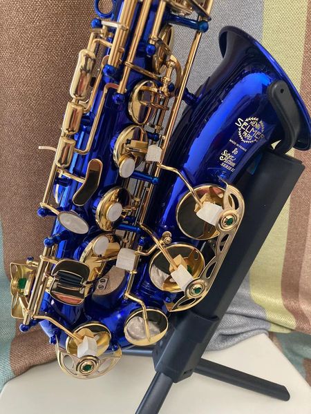 alto sax french small curved wind instrument 802 alto saxophone children and adults dual-use b blue enchantress e flat beginner
alto sax french small curved wind instrument 802 alto saxophone children and adults dual-use b blue enchantress e flat beginner