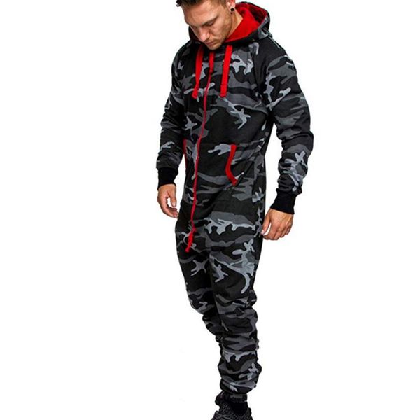 men's pants 1 piece casual fleece men jumpsuit winter warm patchwork zipper overalls fashion sports hoodies playsuit loose streetwear, Black
men's pants 1 piece casual fleece men jumpsuit winter warm patchwork zipper overalls fashion sports hoodies playsuit loose streetwear, Black