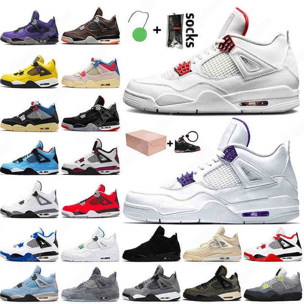 with socks 4 4s basketball shoes with box metallic court purple fire red white university blue mens trainers womens
with socks 4 4s basketball shoes with box metallic court purple fire red white university blue mens trainers womens