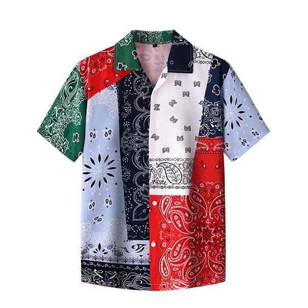 men's casual shirts mens vintage ethnic printed turn down collar short sleeve loose 2022 male shirt men blouse camisas hombre, White;black
men's casual shirts mens vintage ethnic printed turn down collar short sleeve loose 2022 male shirt men blouse camisas hombre, White;black