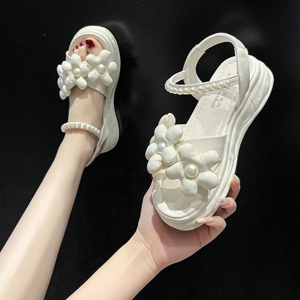 sandals women' 2022 fashion shoes comfortable student open toe non-slip beach pearl flower zapatos, Black
sandals women' 2022 fashion shoes comfortable student open toe non-slip beach pearl flower zapatos, Black