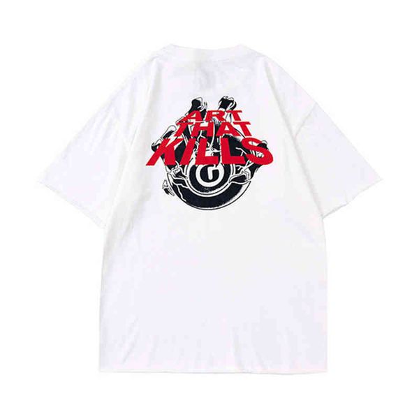 designer gallerydept shirt gary vintage figure print short sleeve t-shirt fashion trend, White;black
designer gallerydept shirt gary vintage figure print short sleeve t-shirt fashion trend, White;black