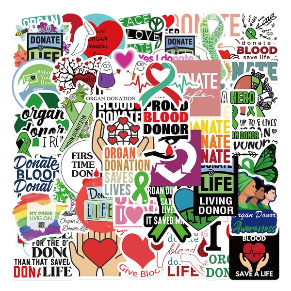 pack of 50pcs wholesale donate life stickers no-duplicate waterproof for luggage skateboard lapnotebook water bottle car decals kids gifts
pack of 50pcs wholesale donate life stickers no-duplicate waterproof for luggage skateboard lapnotebook water bottle car decals kids gifts