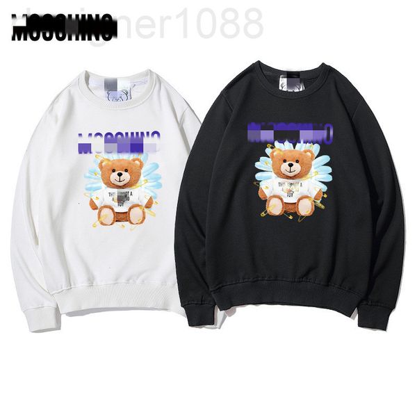 men's hoodies & sweatshirts designer 2021 autumn winter new round neck sweater pin bear thin loose couple long sleeved ig5a, Black
men's hoodies & sweatshirts designer 2021 autumn winter new round neck sweater pin bear thin loose couple long sleeved ig5a, Black