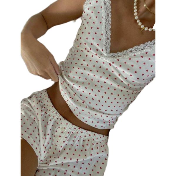 women's shorts heart print cotton women 2022 summer casual elastic high waist sweatshorts bottoms woman vintage cute boho chic, White;black
women's shorts heart print cotton women 2022 summer casual elastic high waist sweatshorts bottoms woman vintage cute boho chic, White;black
