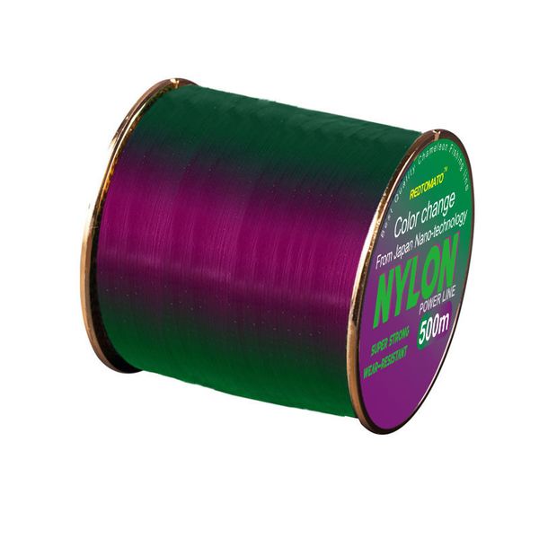 500m color changing fishing line fluorocarbon coat monofilament nylon sea/fresh water carp wire leader line fishing accessories
500m color changing fishing line fluorocarbon coat monofilament nylon sea/fresh water carp wire leader line fishing accessories