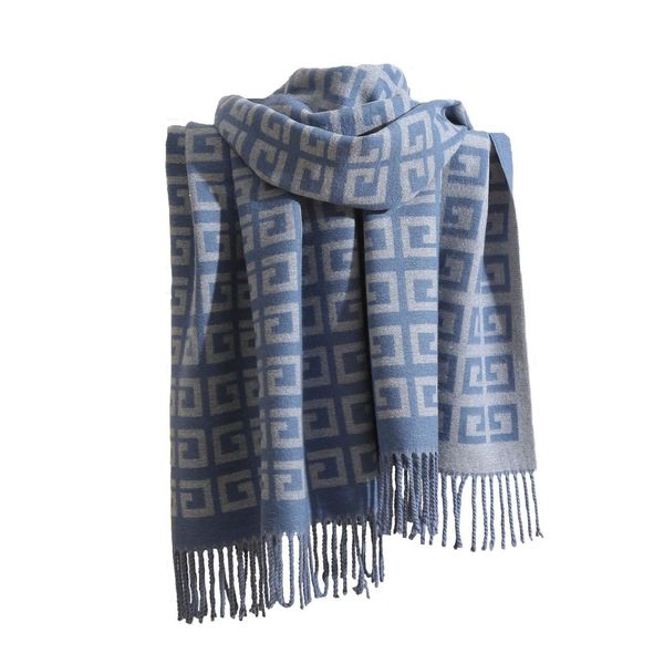 large size 200*70 2022 autumn/winter letter cashmere scarves, super long shawls fashion women's soft scarves 12 color, Blue;gray
large size 200*70 2022 autumn/winter letter cashmere scarves, super long shawls fashion women's soft scarves 12 color, Blue;gray