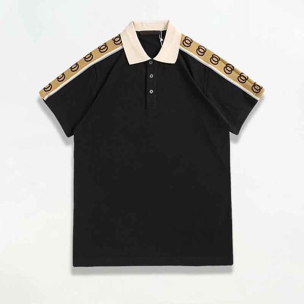 mens polos shirt 2022 summer polo shirts black white designer tee luxurious letter print embroidery high street man poloshirt big tall male, White;black
mens polos shirt 2022 summer polo shirts black white designer tee luxurious letter print embroidery high street man poloshirt big tall male, White;black