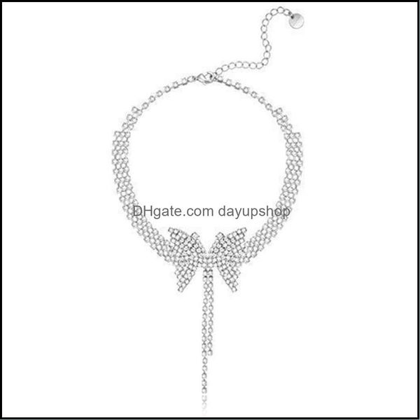 pendant necklaces luxhoney romantic ins style bright rhinestone tassel bu dhmez, Silver
pendant necklaces luxhoney romantic ins style bright rhinestone tassel bu dhmez, Silver