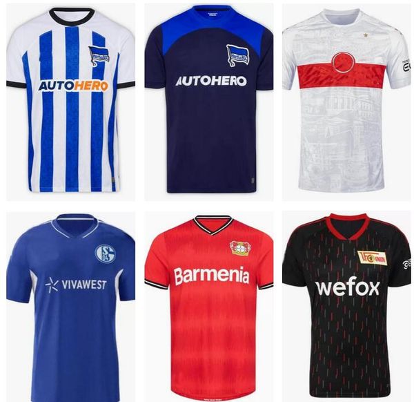 2022 2023 union berlin soccer jerseys bayer leverkusen kruse trimmel andrich friedrich piatek cunha cordoba darida selke khedira haraguchi 2, Black;yellow
2022 2023 union berlin soccer jerseys bayer leverkusen kruse trimmel andrich friedrich piatek cunha cordoba darida selke khedira haraguchi 2, Black;yellow