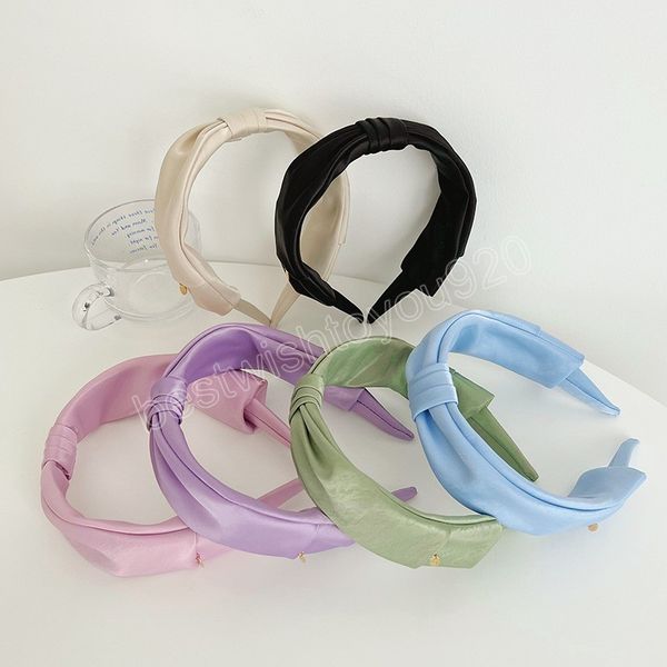 fresh soild color bowknot hair hoop women korean all-match headbands ornament simple hair accessories, Silver
fresh soild color bowknot hair hoop women korean all-match headbands ornament simple hair accessories, Silver
