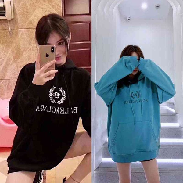 2022 designer bal hoodies and coats 21 autumn winter 6-color bb wheat ear hoodie sports casual men's women's versatile fashion loo, Black
2022 designer bal hoodies and coats 21 autumn winter 6-color bb wheat ear hoodie sports casual men's women's versatile fashion loo, Black