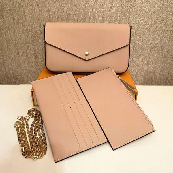 designers bags pochette 3 pcs/set wallets crossbody bag women embossing leather handbags luxurys womens chain shoulder purse h6tk
designers bags pochette 3 pcs/set wallets crossbody bag women embossing leather handbags luxurys womens chain shoulder purse h6tk