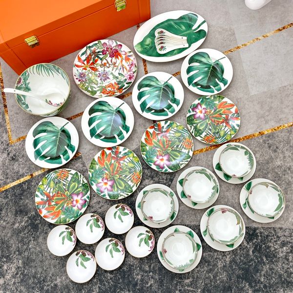 jungle type 36pcs dinnerware set 6 person usage dinner plates dishes bowls dinnering plate ceramic high quality
jungle type 36pcs dinnerware set 6 person usage dinner plates dishes bowls dinnering plate ceramic high quality