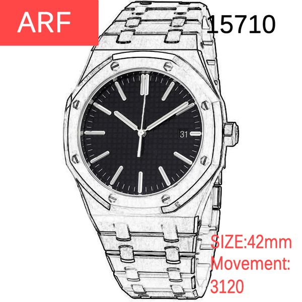 mens mechanical luxury watch 41mm 15500 black dial eta3120 movement sapphire glass 904l stainless steel sprots watches waterproof, Slivery;brown
mens mechanical luxury watch 41mm 15500 black dial eta3120 movement sapphire glass 904l stainless steel sprots watches waterproof, Slivery;brown