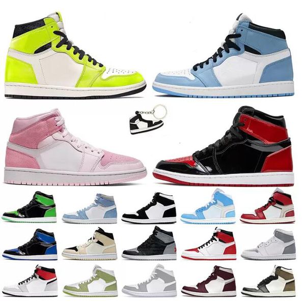 jumpman 1 og 1s mens shoes bred patent hyper royal university blue electro orange lucky green prototype men women sneakers trainers, Black
jumpman 1 og 1s mens shoes bred patent hyper royal university blue electro orange lucky green prototype men women sneakers trainers, Black