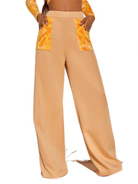 x bianca isabela high waist wide leg pants 35hu#, Black;white
x bianca isabela high waist wide leg pants 35hu#, Black;white