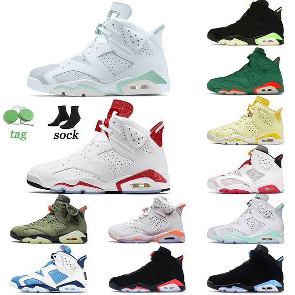 ing selling 6 6s jumpman basketball shoes for womens mens dmp red oreo mint foam metallic silver electric green sports sneakers trainers siz, White;red
ing selling 6 6s jumpman basketball shoes for womens mens dmp red oreo mint foam metallic silver electric green sports sneakers trainers siz, White;red