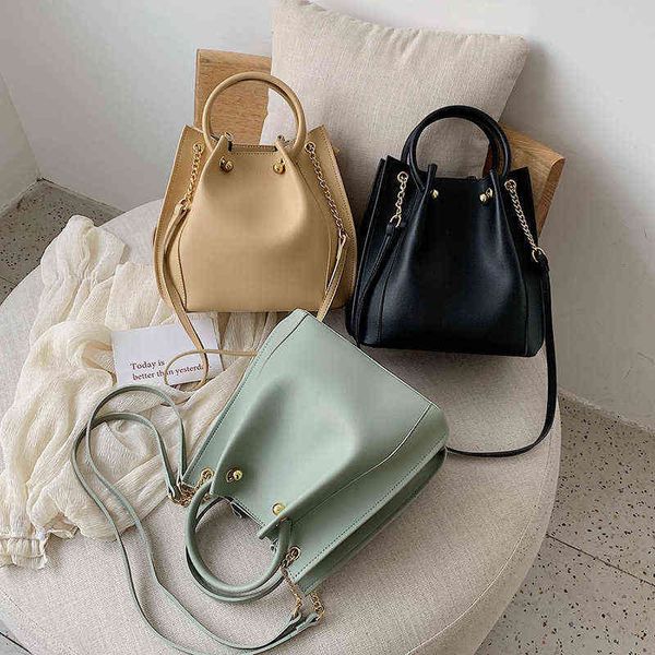 fashion women's large capacity pu leather bucket handbags crossbody bag casual messenger travel shoulder bag female shopping bag g22052
fashion women's large capacity pu leather bucket handbags crossbody bag casual messenger travel shoulder bag female shopping bag g22052