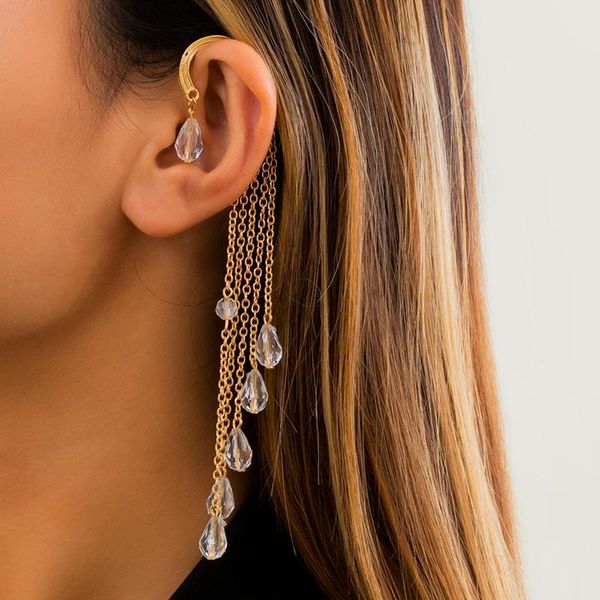 clip-on & screw back ingemark kpop long tassel transparent crystal clip earrings no pierced ear cuff cartilage fashion jewelry hanging pendi, Silver
clip-on & screw back ingemark kpop long tassel transparent crystal clip earrings no pierced ear cuff cartilage fashion jewelry hanging pendi, Silver