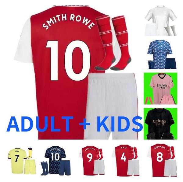 kids kit thomas pepe saka tierney smith rowe soccer jersey 22 23 tavares sambi odegaard nketiah 2022 2023 football shirt uniform martinelli, Black;yellow
kids kit thomas pepe saka tierney smith rowe soccer jersey 22 23 tavares sambi odegaard nketiah 2022 2023 football shirt uniform martinelli, Black;yellow