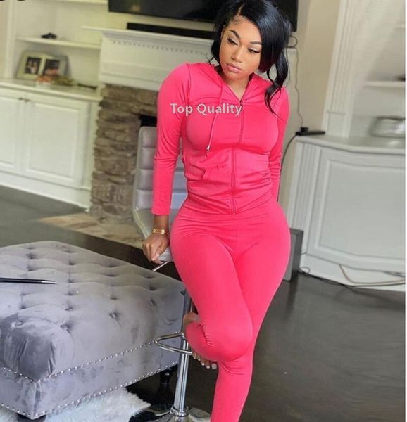 autumn womens tracksuit two piece sets pants pants long sleeve hooded zipper pocket spoty jackets solid colid matching workout stre, White
autumn womens tracksuit two piece sets pants pants long sleeve hooded zipper pocket spoty jackets solid colid matching workout stre, White