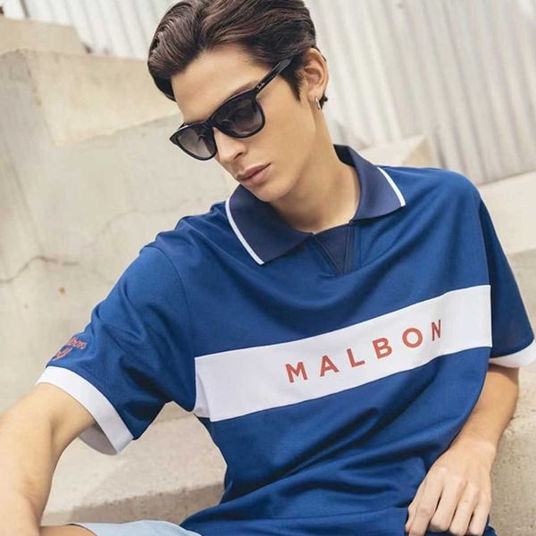 men's polo shirts original malbon golf block stitched lapel casual sports korean short sleeve t-shirt polo, White;black
men's polo shirts original malbon golf block stitched lapel casual sports korean short sleeve t-shirt polo, White;black